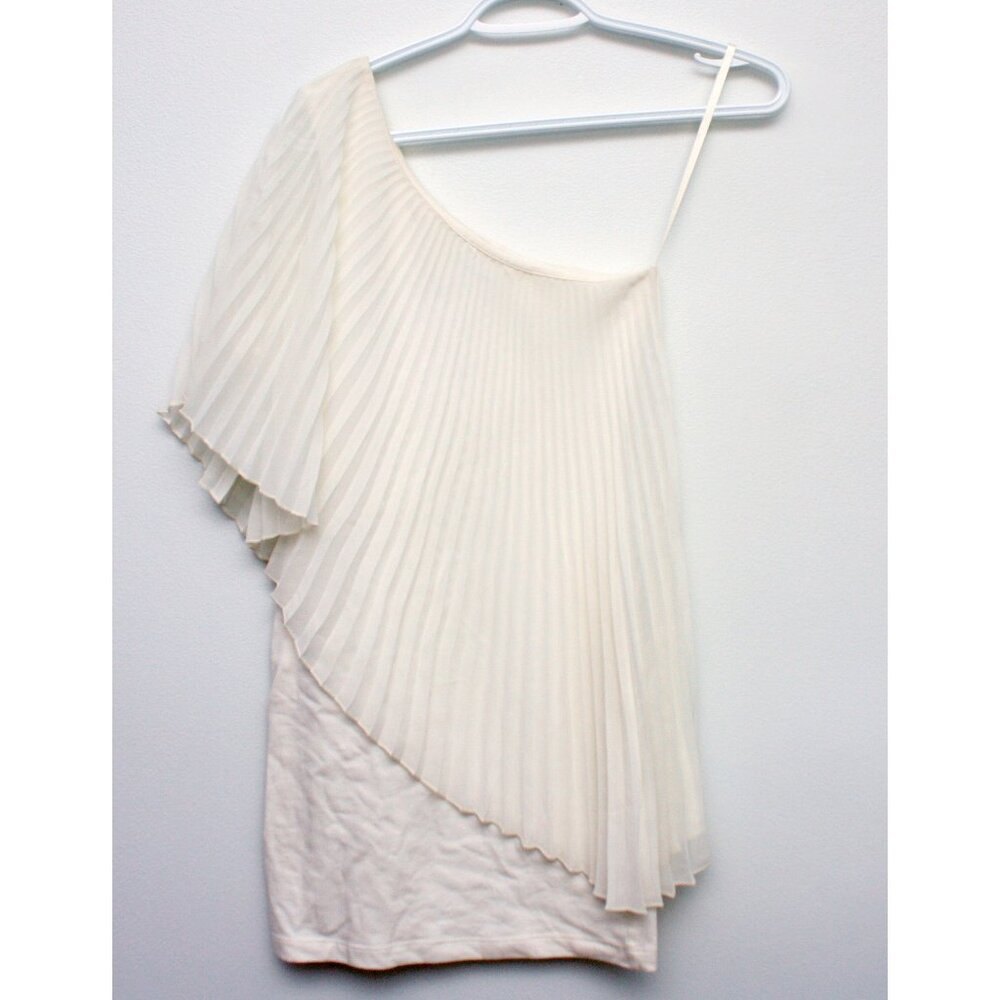 Anthropologie Staring at Stars Dress XS Cream White USA made
